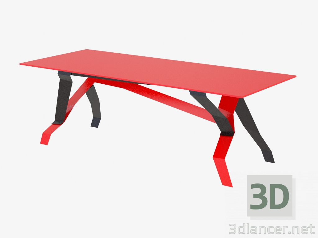 3d model Mesa de comedor de estilo high-tech. - vista previa