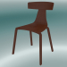 3d model Chair REMO wood chair (1415-10, ash walnut) - preview