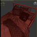 Cama IKEA "Rikene" Boho 3D modelo Compro - render