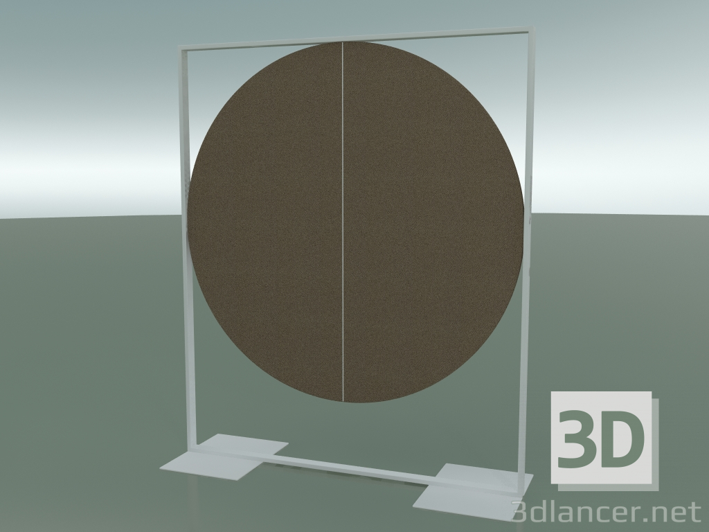 3d model Freestanding Large Round Panel 5105 + 5108 (V12) - preview