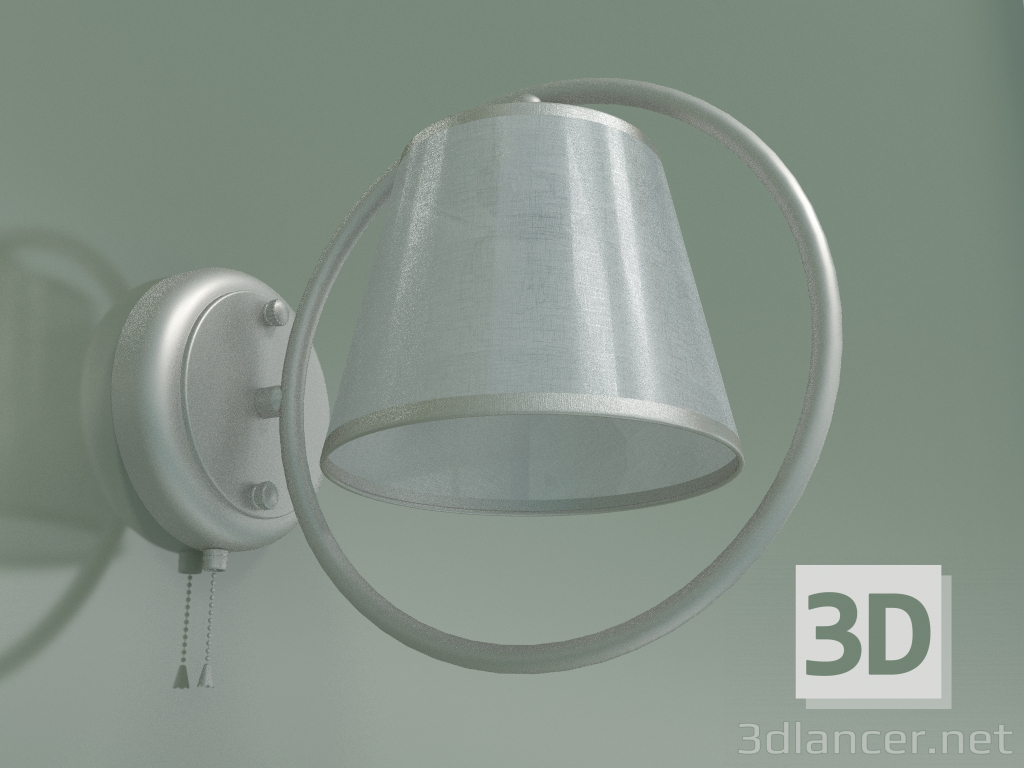 3d model Aplique 60093-1 (oro perla) - vista previa