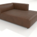 3D Modell Chaiselongue 177 mit Armlehne links - Vorschau