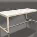 3d model Dining table 210 (White polyethylene, Sand) - preview