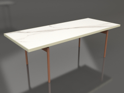 Table à manger (Or, DEKTON Aura)