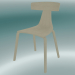 3d модель Стул REMO wood chair (1415-10, ash chalk) – превью