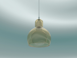 Pendente Mega Bulb (SR2, Ø18cm, 23cm, vidro dourado com fio transparente)