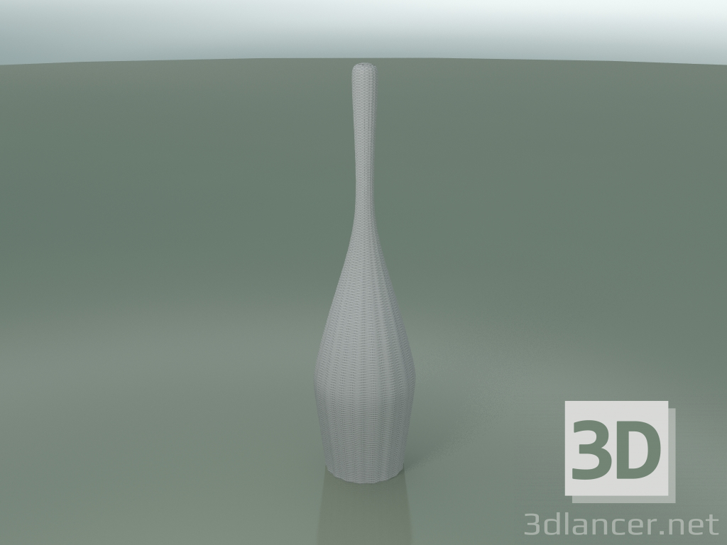 modello 3D Lampada da terra (Bolla L, Bianco) - anteprima