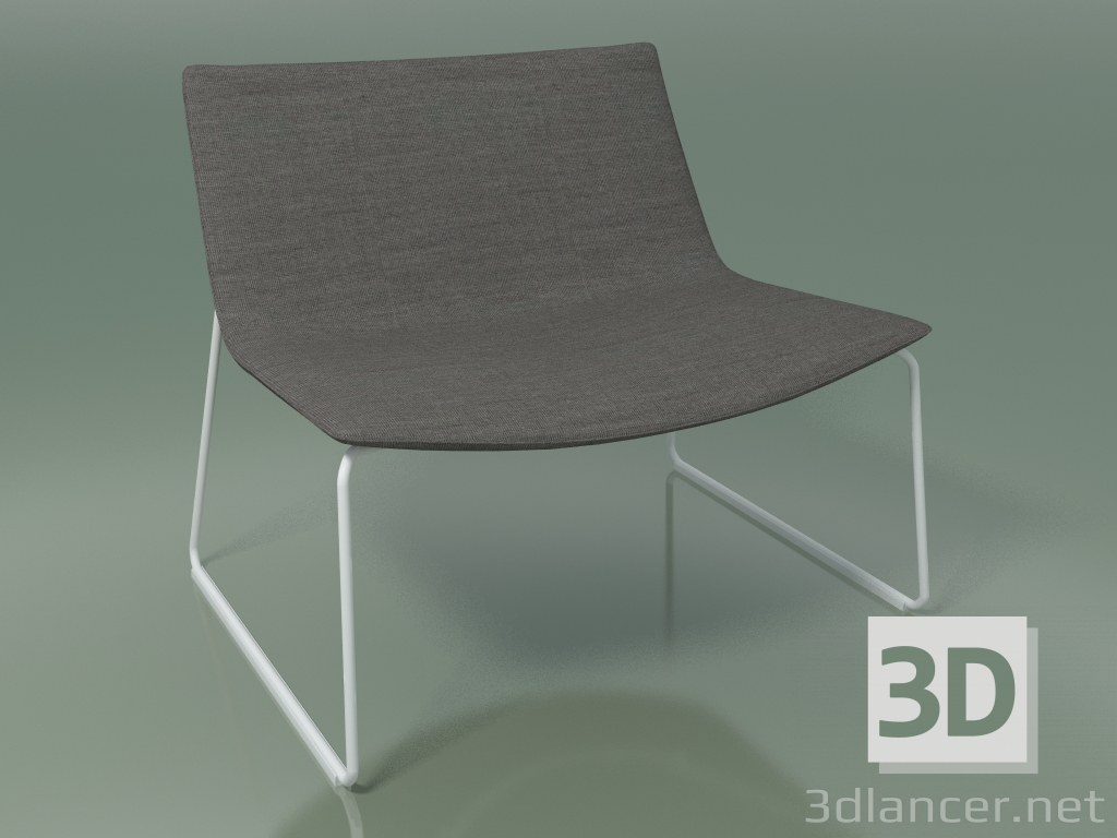 3d model Silla para descanso 2010 (en trineo, V12) - vista previa