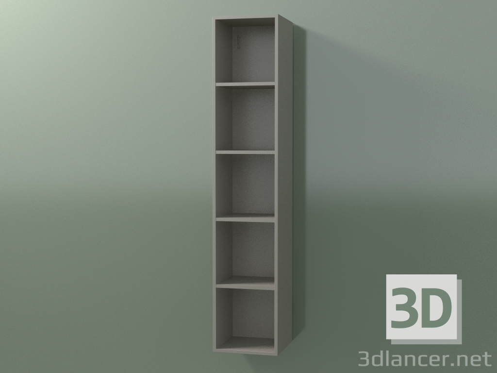 3D Modell Hochschrank (8DUADС01, Ton C37, L 24, P 24, H 120 cm) - Vorschau