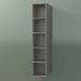 3d model Wall tall cabinet (8DUADС01, Clay C37, L 24, P 24, H 120 cm) - preview