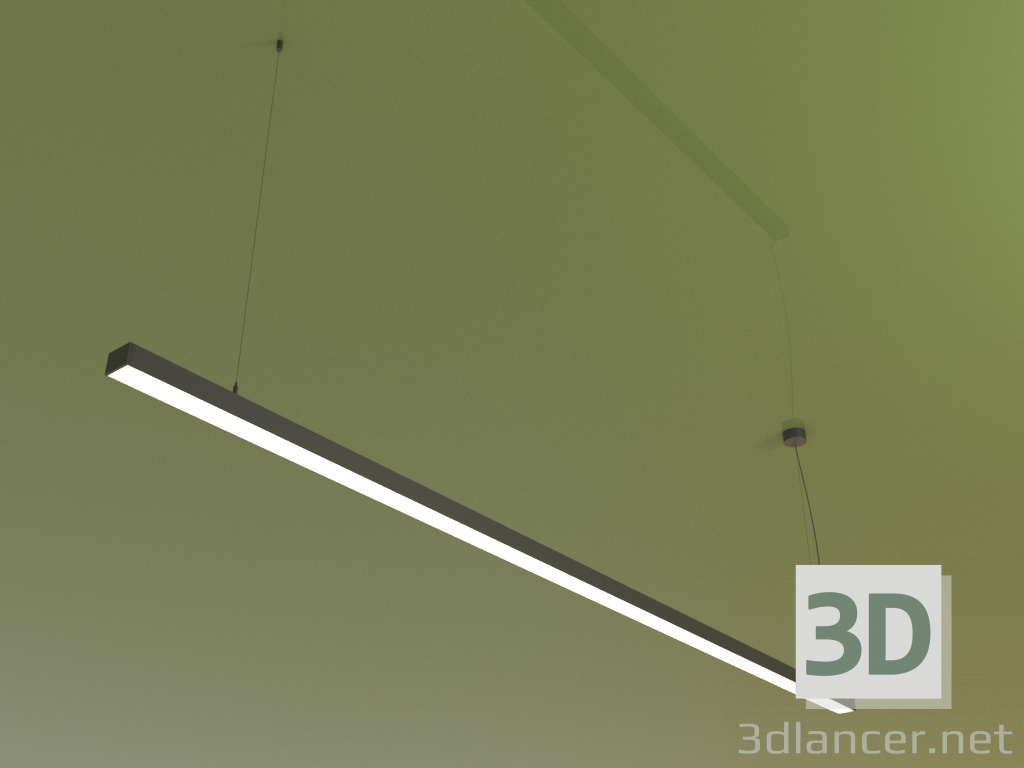 modèle 3D Luminaire LINÉAIRE P3250 (2250 mm) - preview