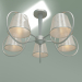 modello 3D Lampadario a soffitto 60093-5 (oro perla) - anteprima