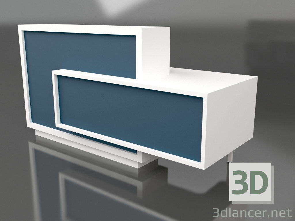 3d model Mostrador de recepción Foro LF10 (2100x800) - vista previa