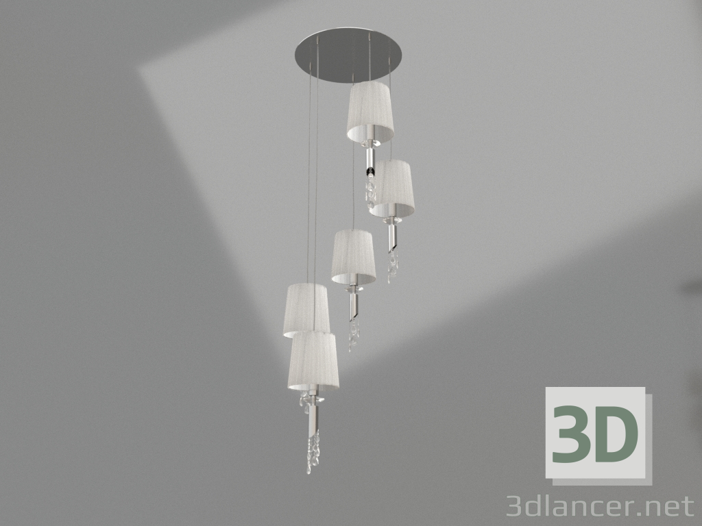 Modelo 3d Lustre suspenso (3857) - preview