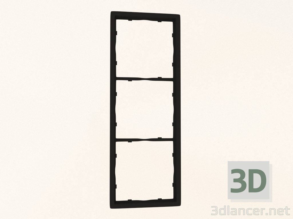 3d model Cuadro 3-a (carbono mate, DA21330) R98 - vista previa