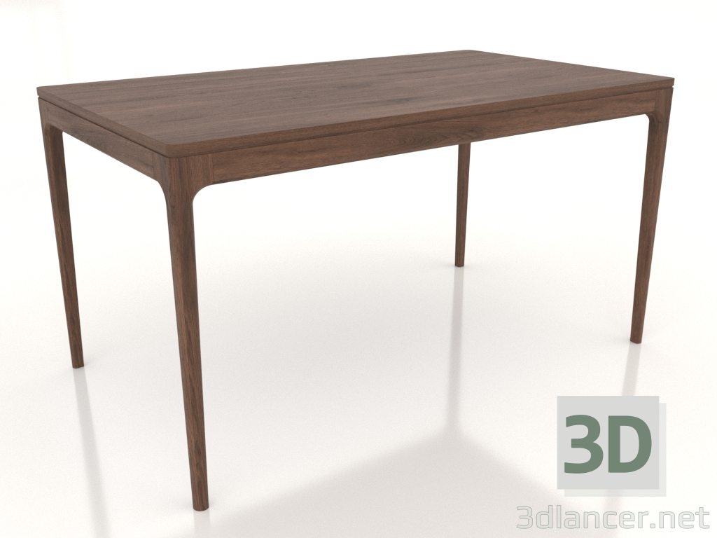 3D Modell Esstisch FARGO 1400x800x750 mm (Tabak-Eiche) - Vorschau