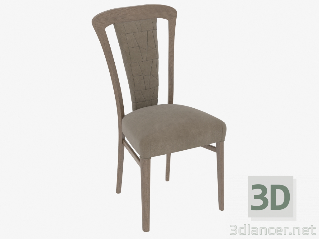 modello 3D Sedia da pranzo SEMON - anteprima