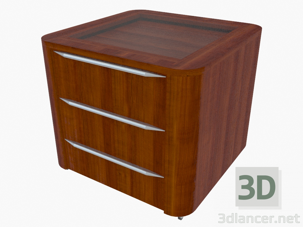 3d model Drawer of a desk on wheels (5885-43) - preview