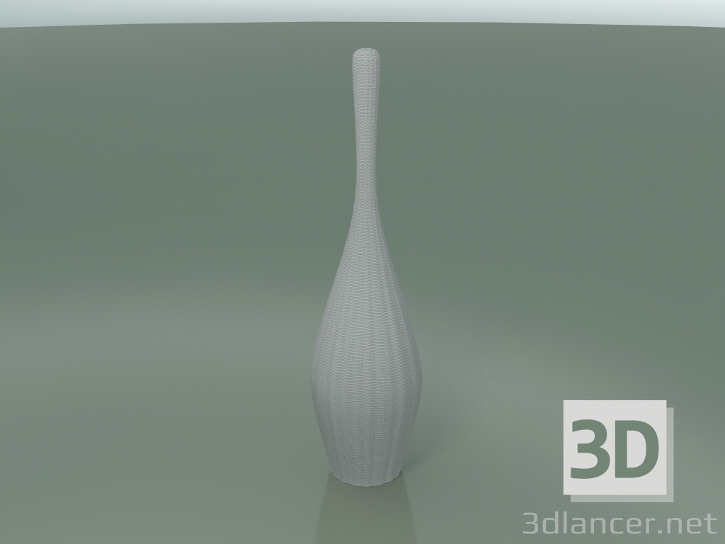 modello 3D Lampada da terra (Bolla M, bianco) - anteprima