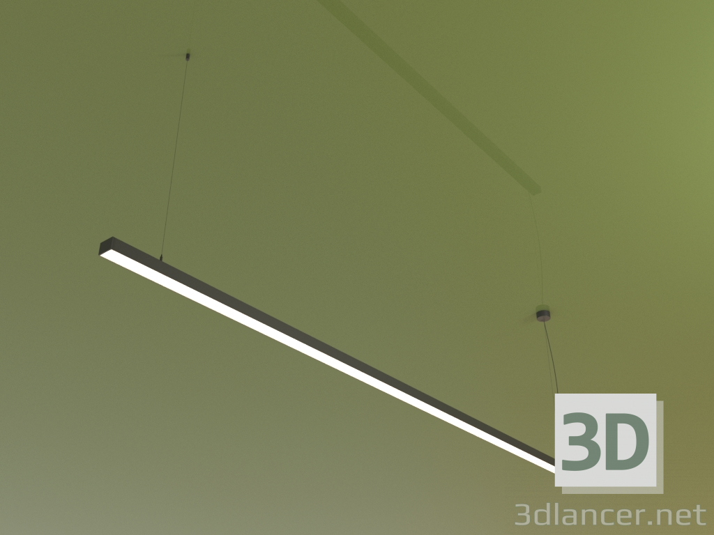 modèle 3D Luminaire LINÉAIRE P3250 (2500 mm) - preview