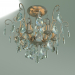 3d model Pendant chandelier 10022-6 (antique bronze-clear crystal Strotskis) - preview