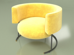 Fauteuil Bagel (jaune)