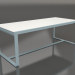 3d model Mesa de comedor 210 (Polietileno blanco, Gris azulado) - vista previa