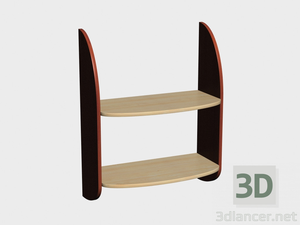 3d model Shelf Córcega (NS2) - vista previa