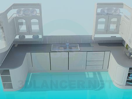 3d model Cocina - vista previa