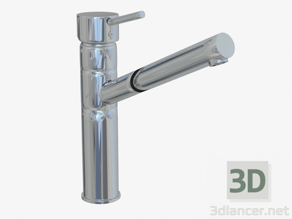 Modelo 3d Aster torneira da cozinha (BCA-071M 16393) - preview