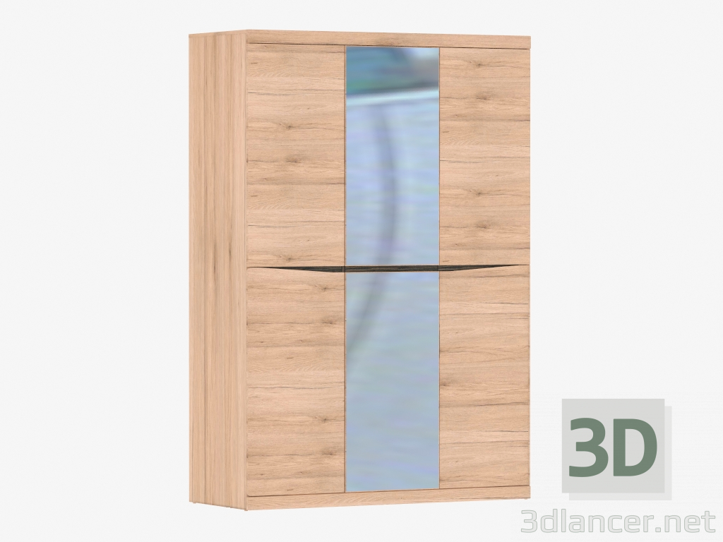 Modelo 3d Guarda-roupa 3D (tipo 22) - preview