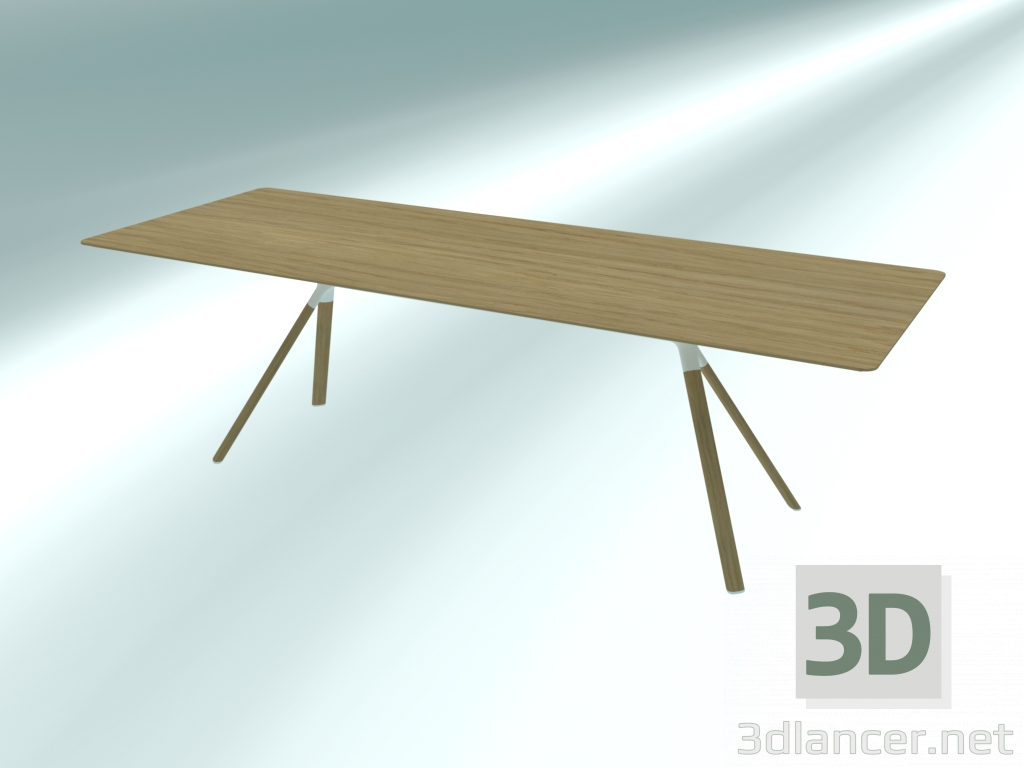 Modelo 3d Mesa retangular FORK (P128 240Х90) - preview