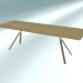 3d model Rectangular table FORK (P128 240Х90) - preview