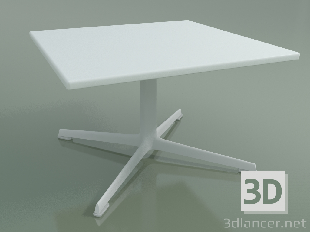 3d model Square coffee table 0960 (H 36.4 - 60x60 cm, M02, V12) - preview