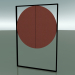 3d model Freestanding Small Round Panel 5104 (V39) - preview