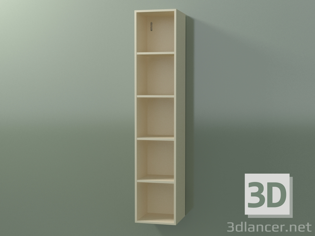 modèle 3D Meuble haut mural (8DUADС01, Bone C39, L 24, P 24, H 120 cm) - preview