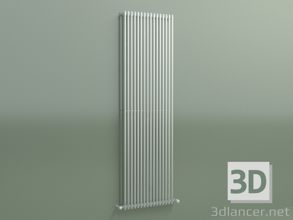 3d model Radiator vertical ARPA 1 (1820 16EL, white RAL 9016) - preview