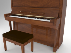 Piano Steinway And Sons V-125 3D model