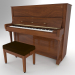 3D Piano Steinway And Sons V-125 3D model modeli satın - render