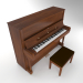 3D Piano Steinway And Sons V-125 3D model modeli satın - render