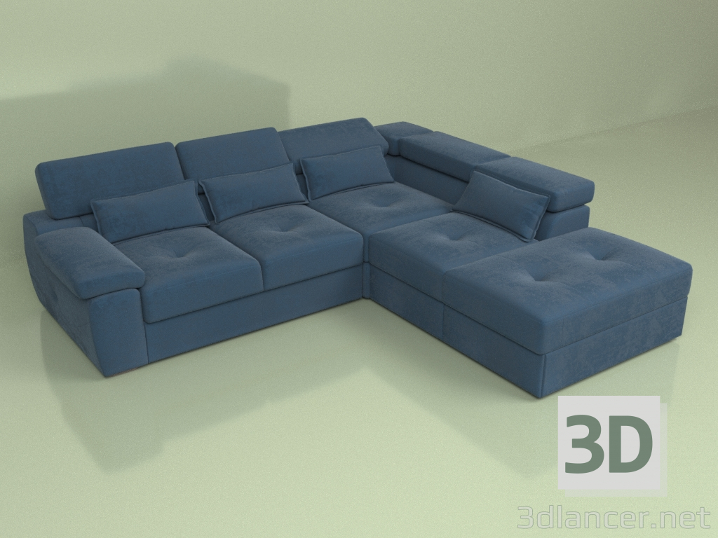 3d model Sofá rinconera Ruan - vista previa