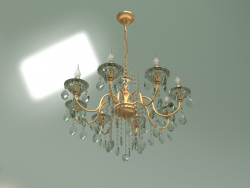 Candelabro pendente 10025-8 (cristal Strotskis dourado)