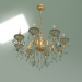 Modelo 3d Candelabro pendente 10025-8 (cristal Strotskis dourado) - preview