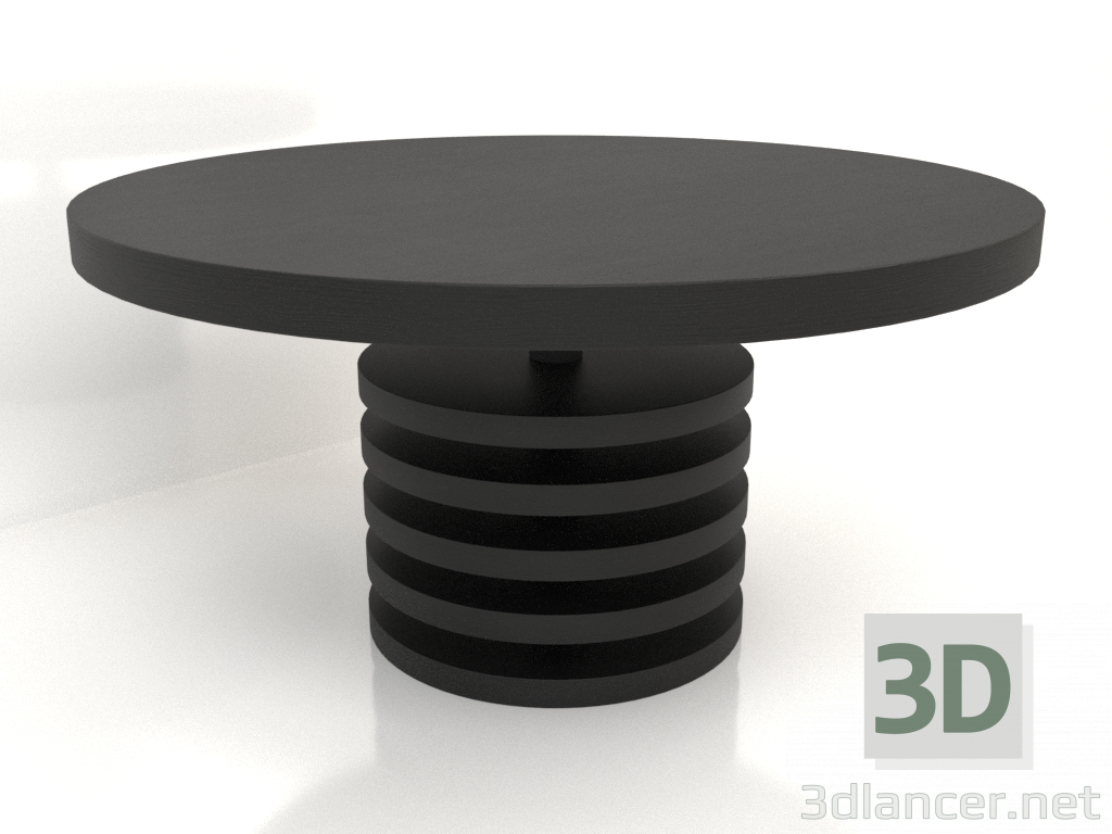 3d модель Стіл обідній DT 03 (D=1493x762, wood black) – превью