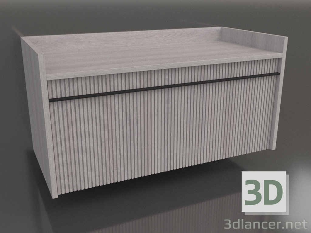 modèle 3D Armoire murale TM 11 (1065x500x540, bois clair) - preview