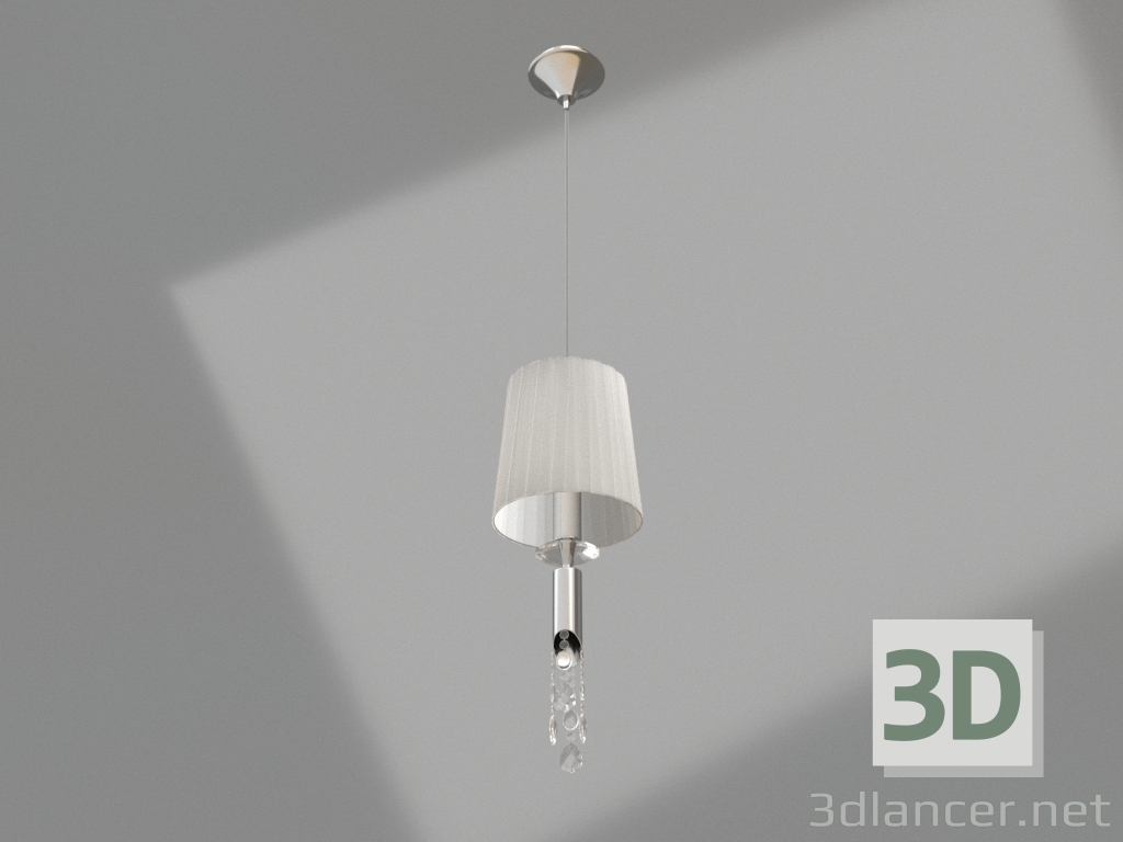 3D Modell Pendelleuchte (3861) - Vorschau