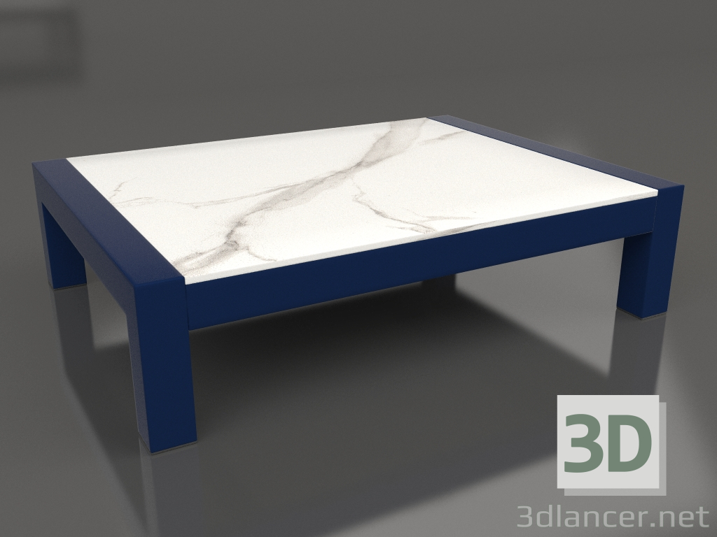 3d модель Стіл кавовий (Night blue, DEKTON Aura) – превью