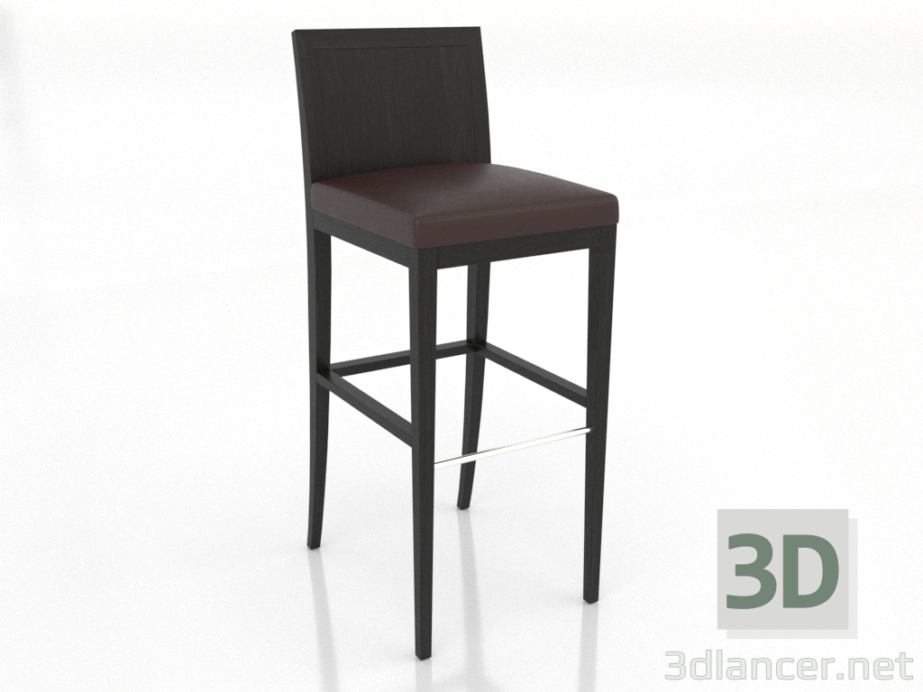 modèle 3D Tabouret de bar DOLCE - preview modèle 3D Tabouret de bar DOLCE - preview