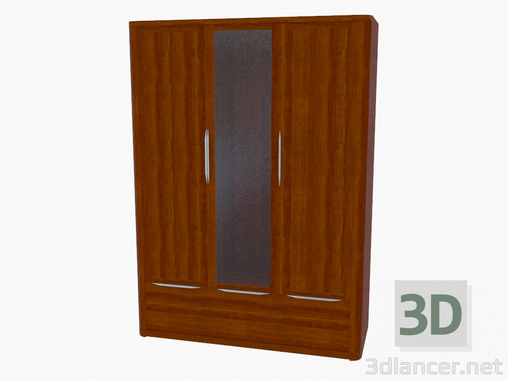 3D modeli Gardırop dolabı (5895-45) - önizleme