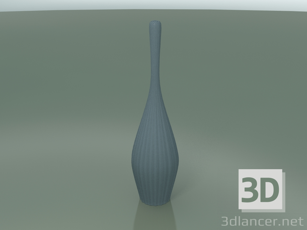 3d model Lámpara de pie (Bolla M, azul) - vista previa